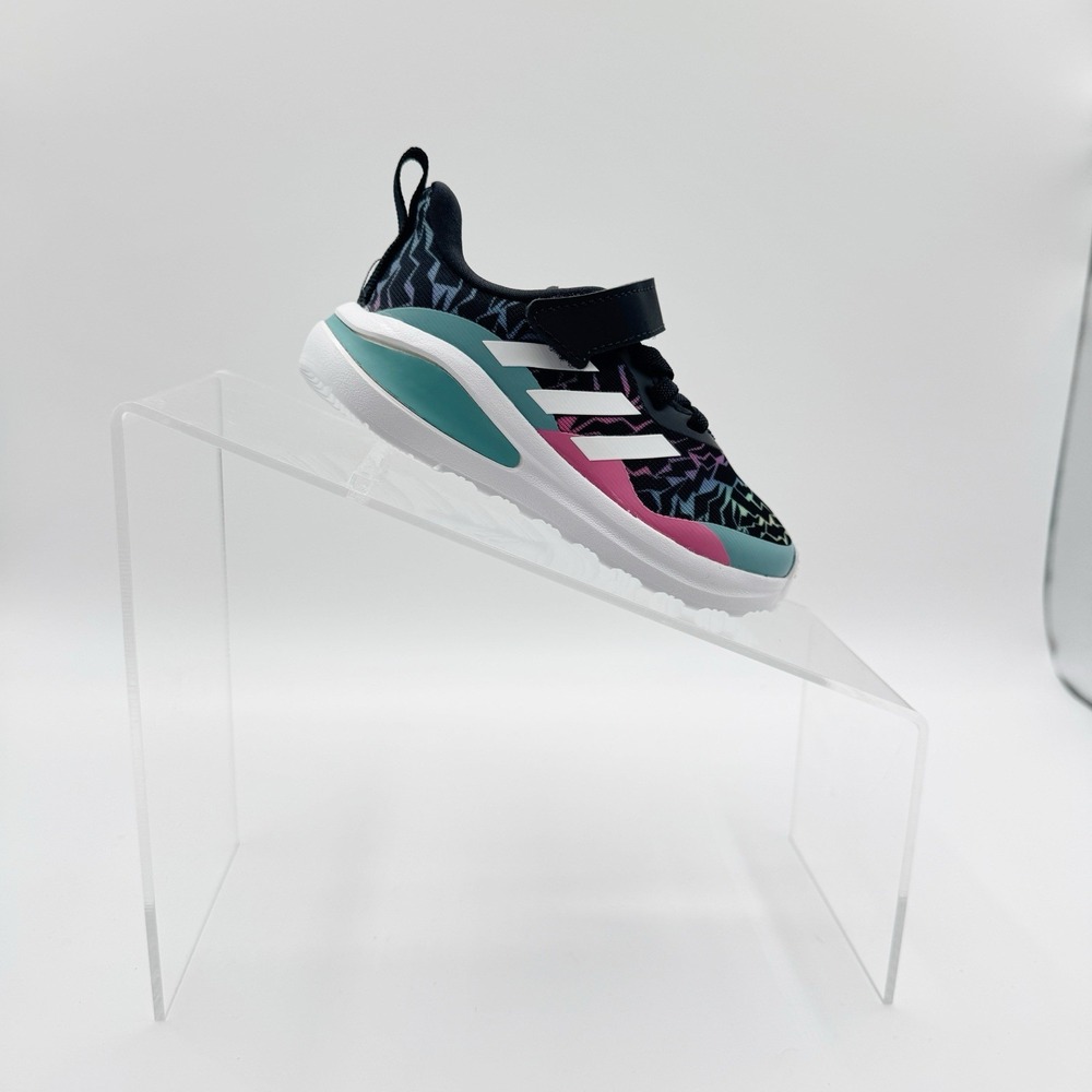 Adidas Kids FortaRun EL I Toddler Shoes Size 6K Multicolor Retro Sneakers